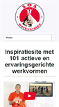 Mobile Screenshot of 101werkvormen.nl
